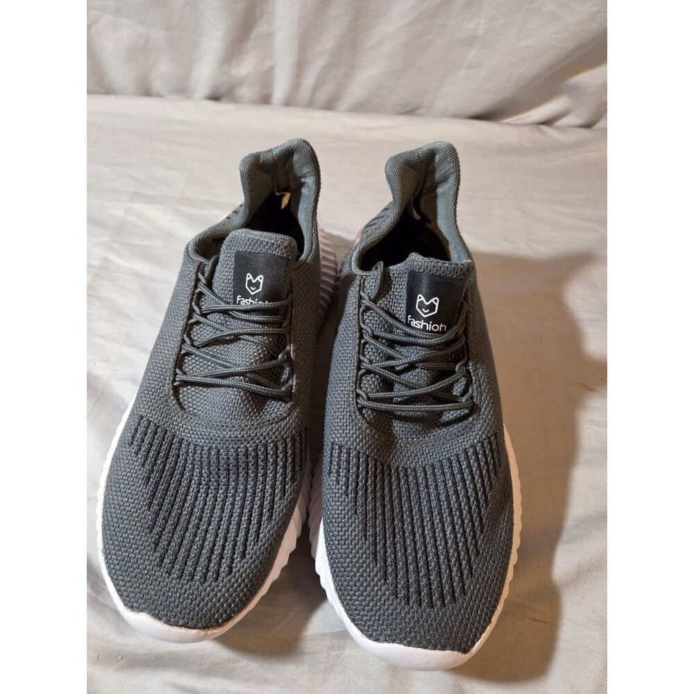 Breathable And Versatile Casual Sports Mesh Men's Shoes Gray
